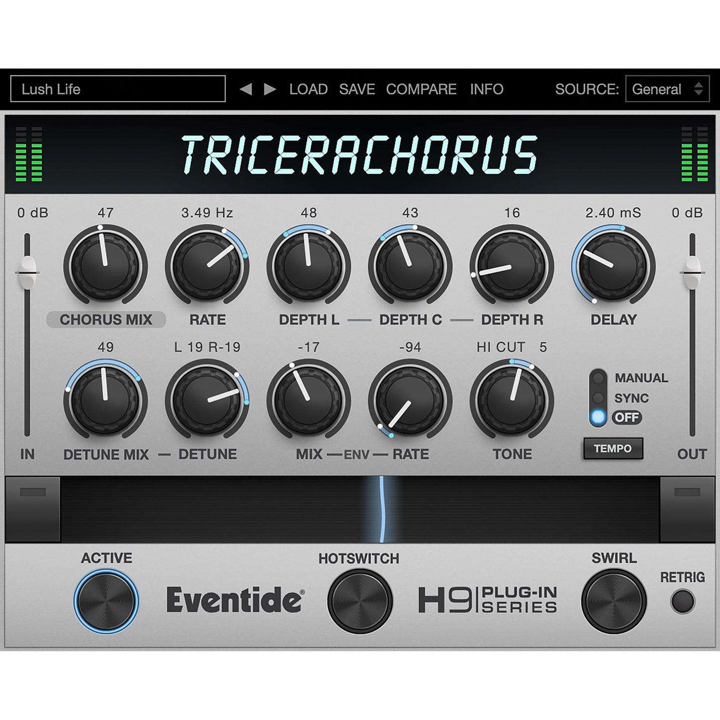 Eventide TricereaChorus Tri-Chorus Plug-in