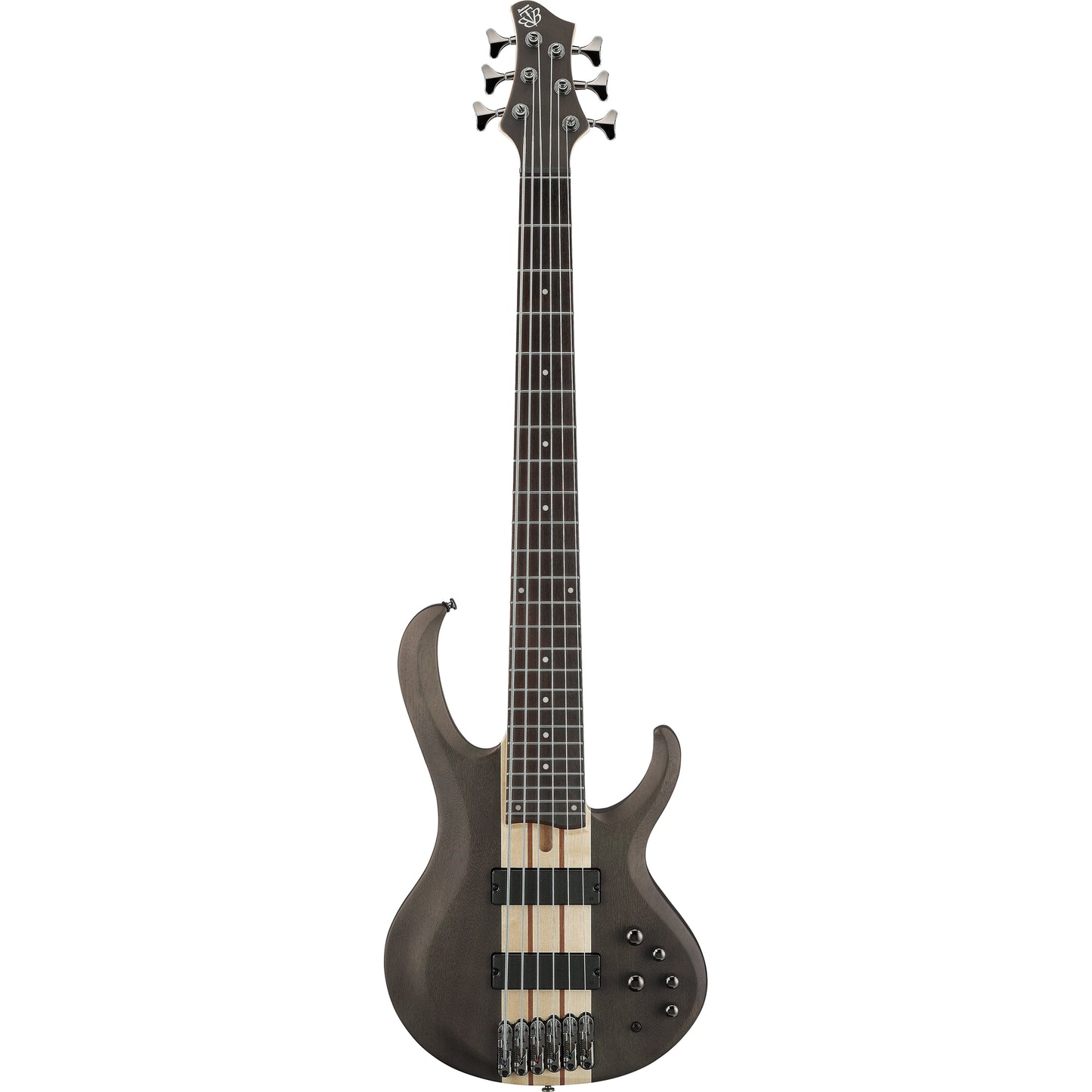 Ibanez BTB606 BTB Standard 6-String Electric Bass - Transparent Gray Flat