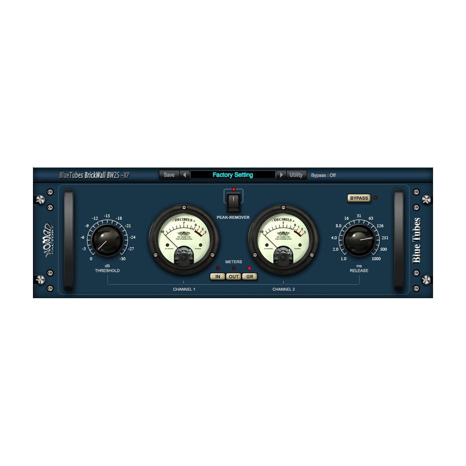 Nomad Factory Blue Tubes BrickWall BW2S Plug-In