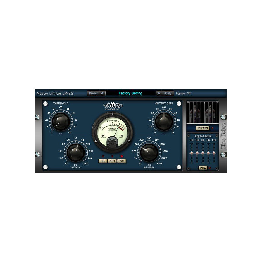 Nomad Factory Blue Tubes Limiter LM2S Plug-In