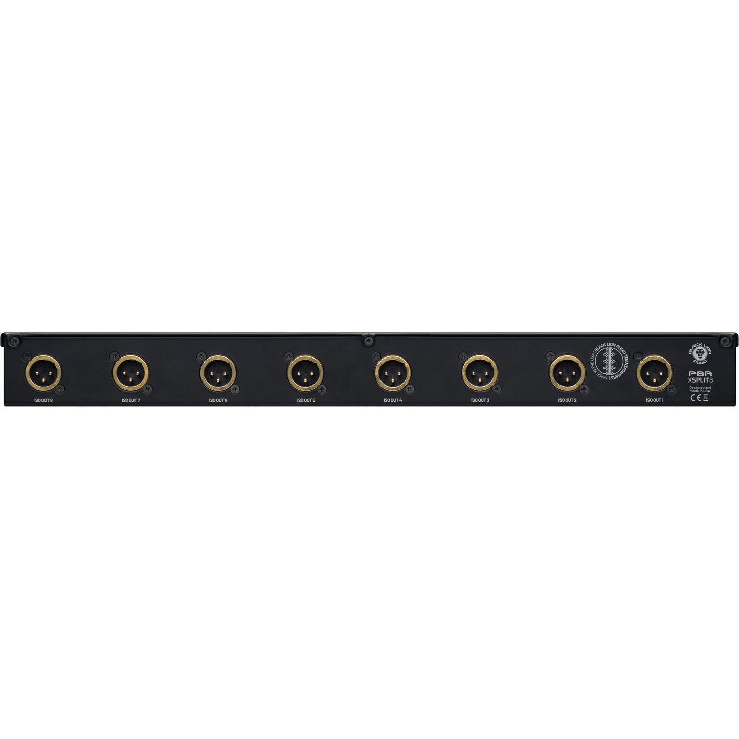 Black Lion Audio XSPLIT8 - 8 Channel Transformer Based Mic Splitter