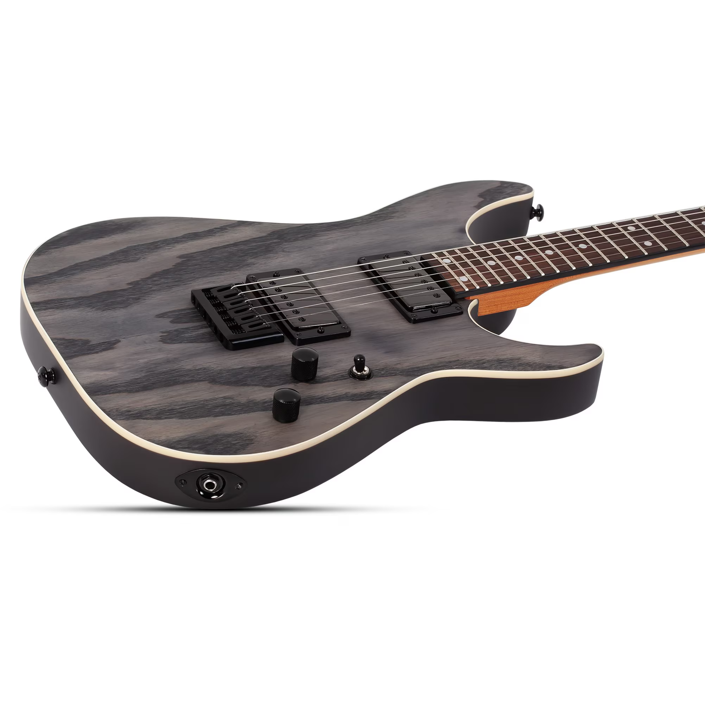 Schecter C-1 Standard Electric Guitar - Charcoal Satin
