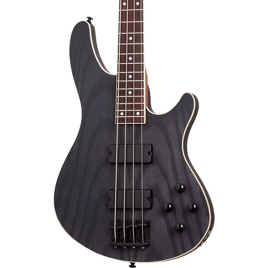 Schecter C-4 Standard 4-String Electric Bass - Charcoal Satin