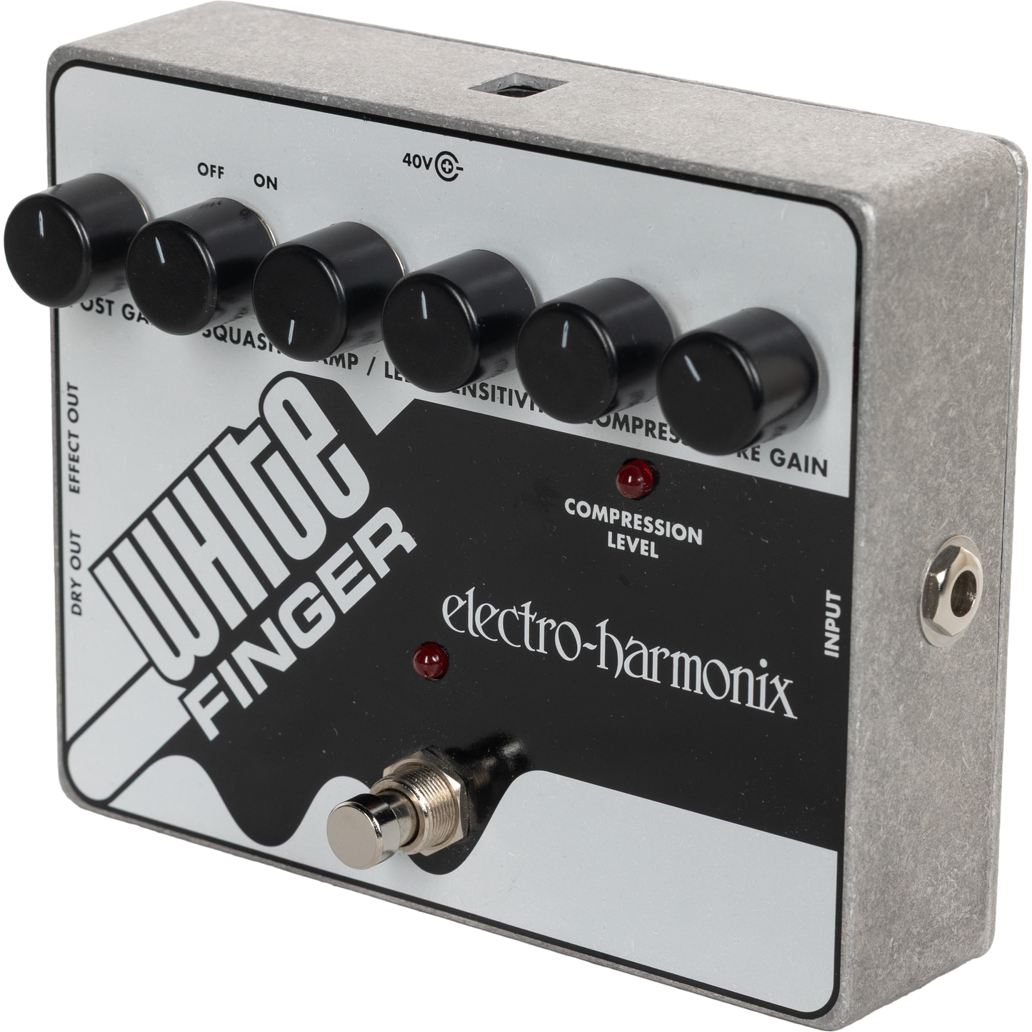 Electro Harmonix White Finger Analog Optical Compressor Pedal