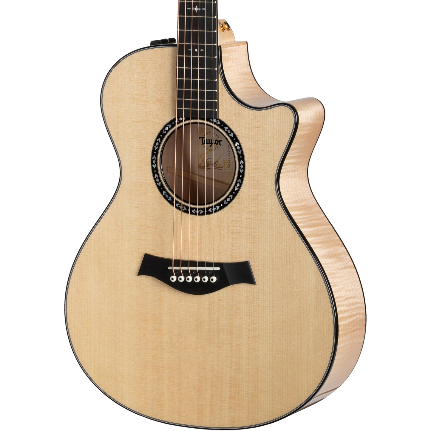 Taylor C412ce B4007 2024 NAMM Custom Acoustic Electric Guitar, Natural