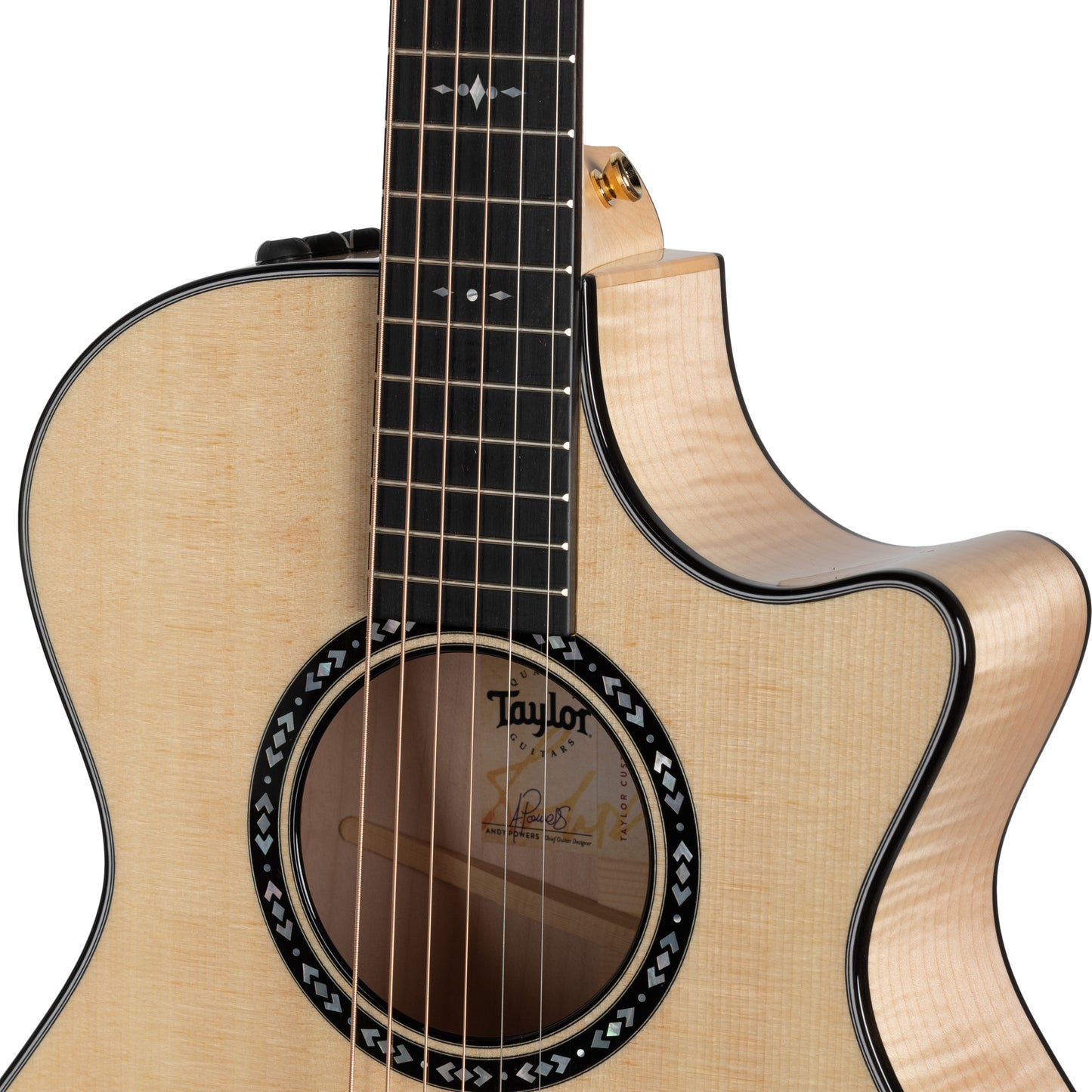 Taylor C412ce B4007 2024 NAMM Custom Acoustic Electric Guitar, Natural