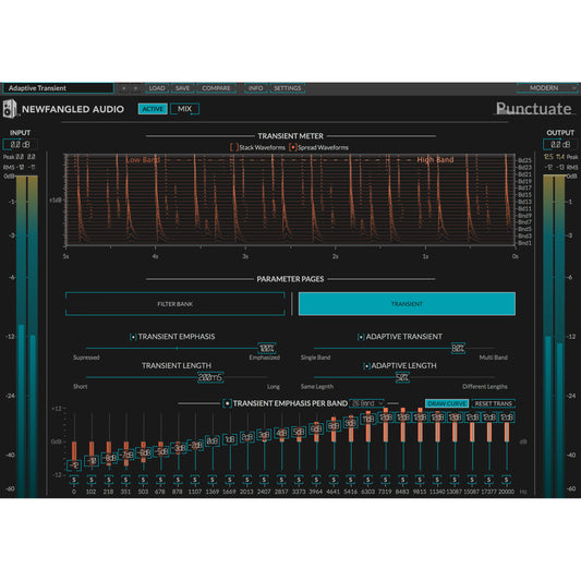 Newfangled Audio Punctuate Transient Modulator Plug-in