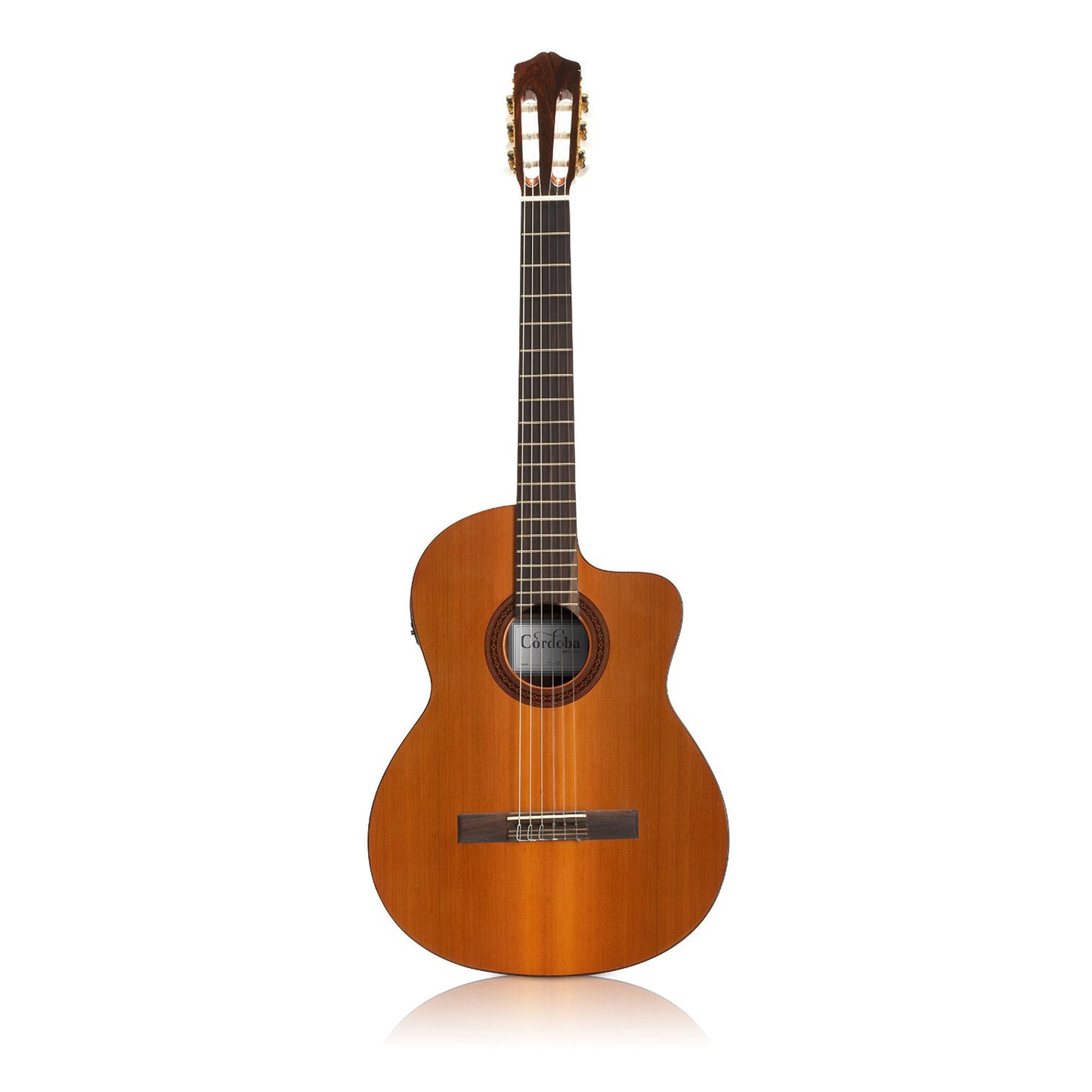 Cordoba C5-CET Thinbody Acoustic Electric Nylon String Classical Guitar (C5CET)