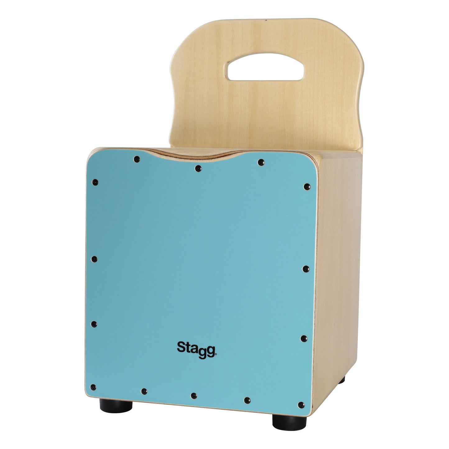 Stagg Kid's Cajon With Backrest Blue