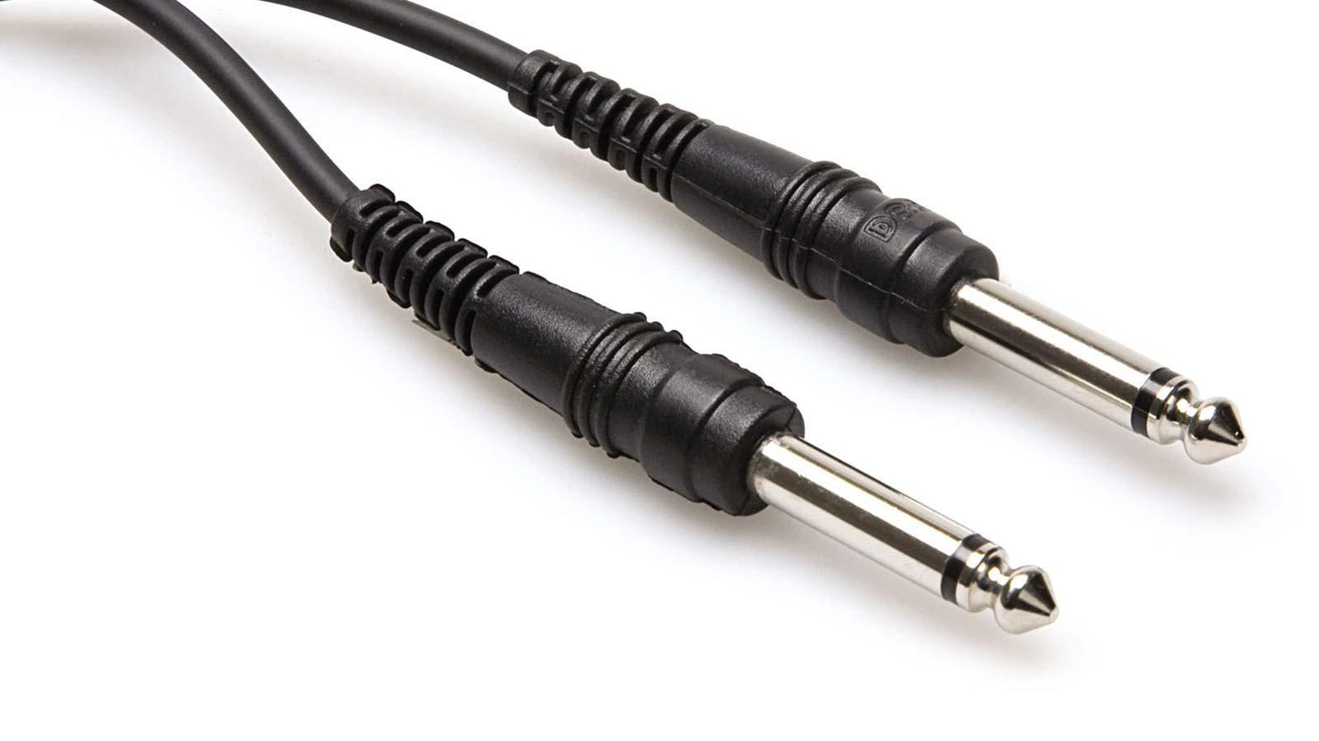 Hosa CPP-110 Unbalanced Interconnect, 1/4"" In TS to Same, 10ft