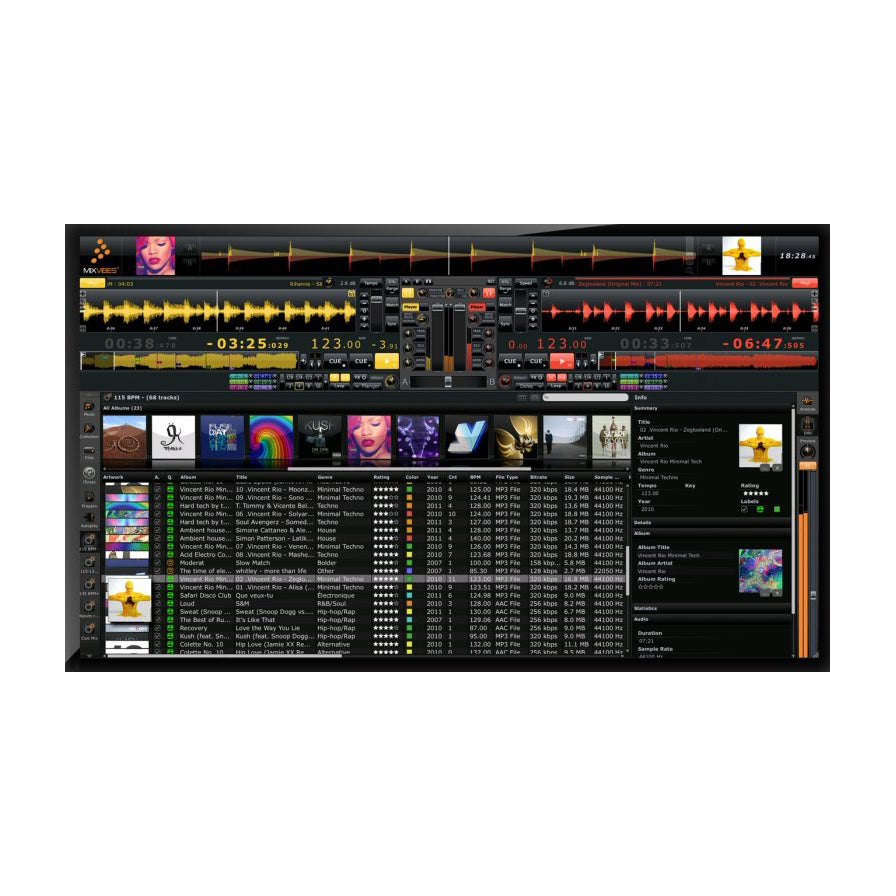 Mixvibes Cross DJ Software
