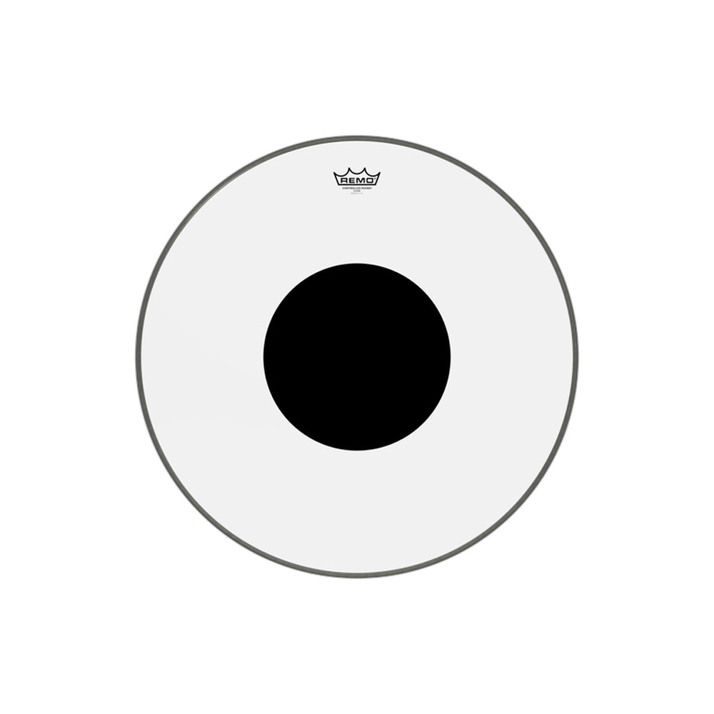 Remo Controlled Sound Clear Bass Drum Head with Black Dot 22" Alto Music