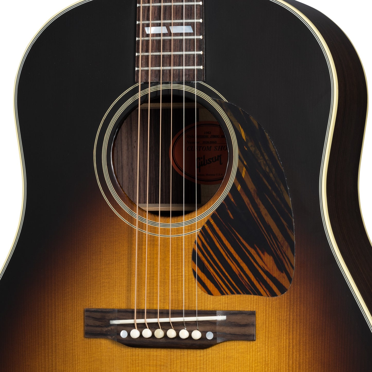 Gibson 1942 Banner Southern Jumbo Acoustic Guitar - Vintage Sunburst
