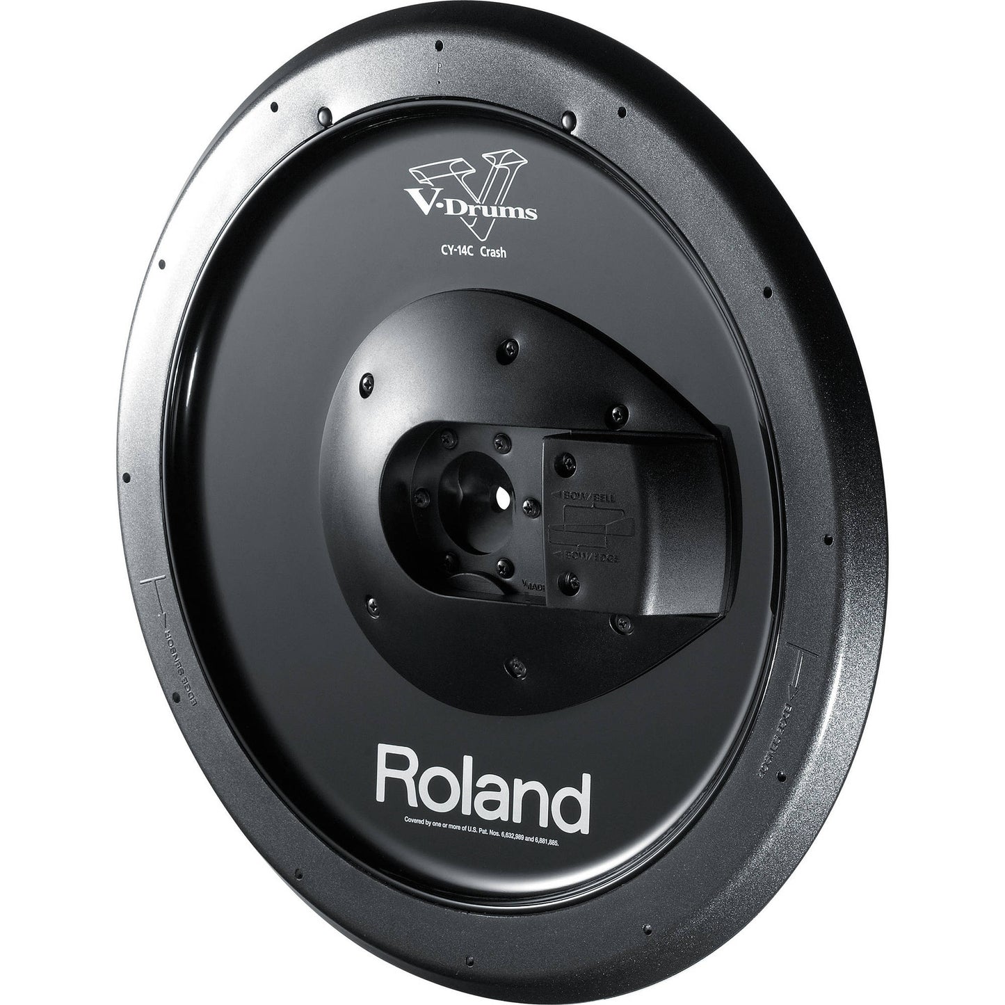 Roland CY-14C V-Cymbal Crash (Metallic Gray) (CY14CMG)