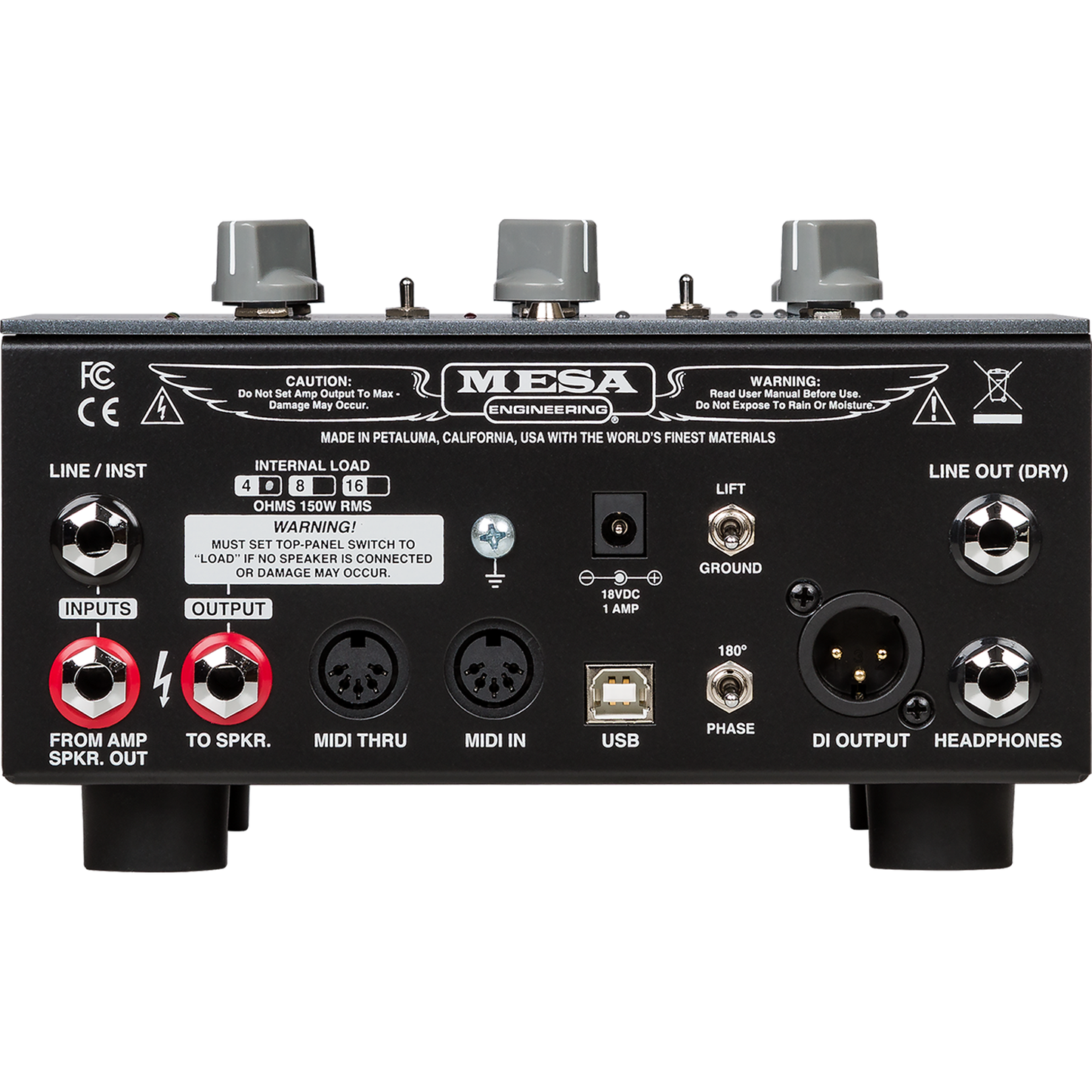 Mesa Boogie CabClone IR+ Cab Simulator & Attenuator, 4 Ohm