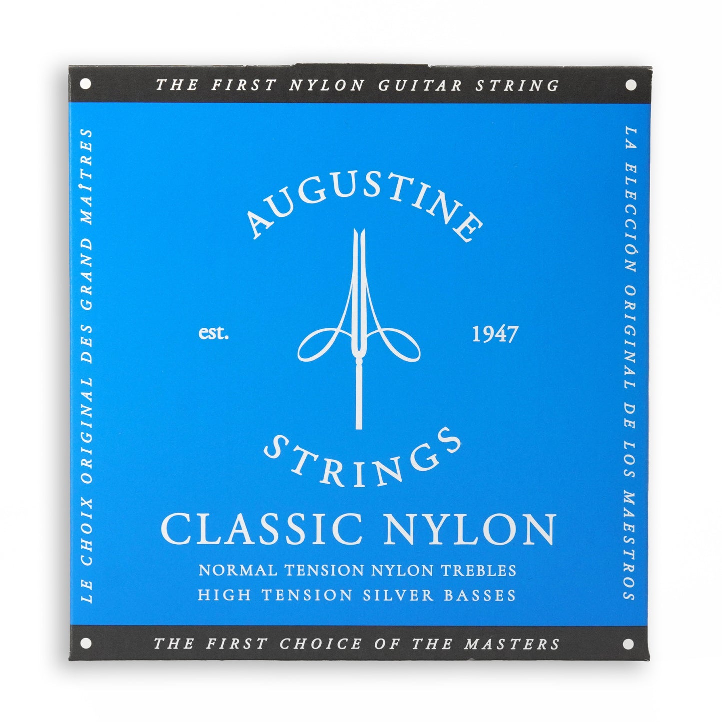 Augustine Classic Blue set, High Tension Classical Guitar Strings