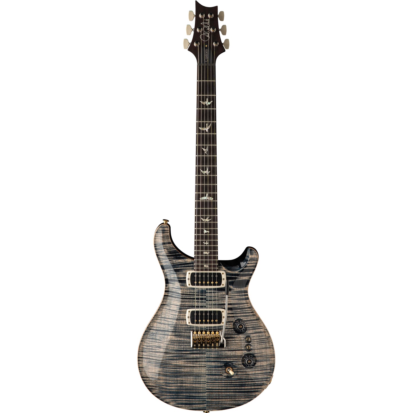 PRS Custom 24-08 10 Top Electric Guitar - Faded Whale Blue