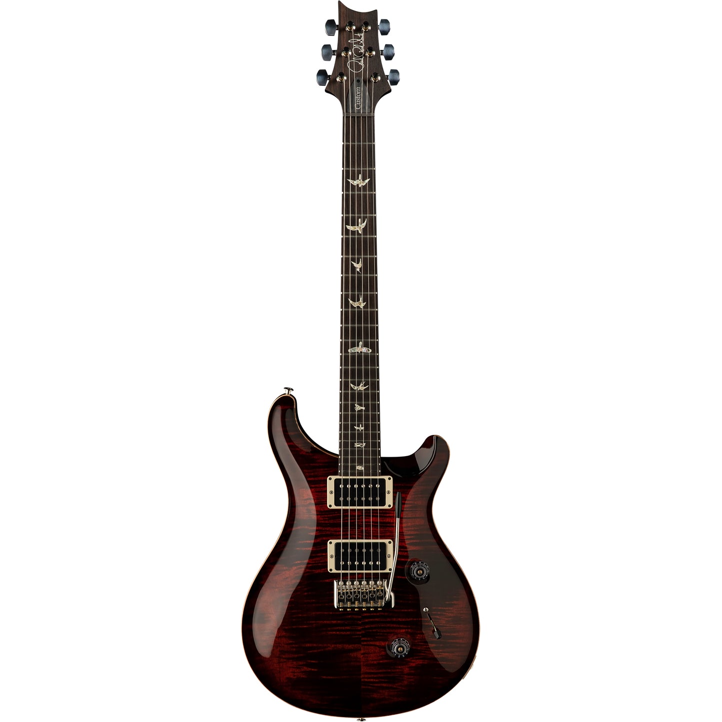 PRS Custom 24 10 Top Electric Guitar, Fire Red Burst