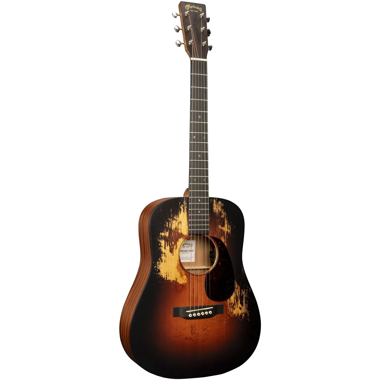 Martin D Jr E StreetLegend Burst Acoustic Electric Guitar - Sunburst