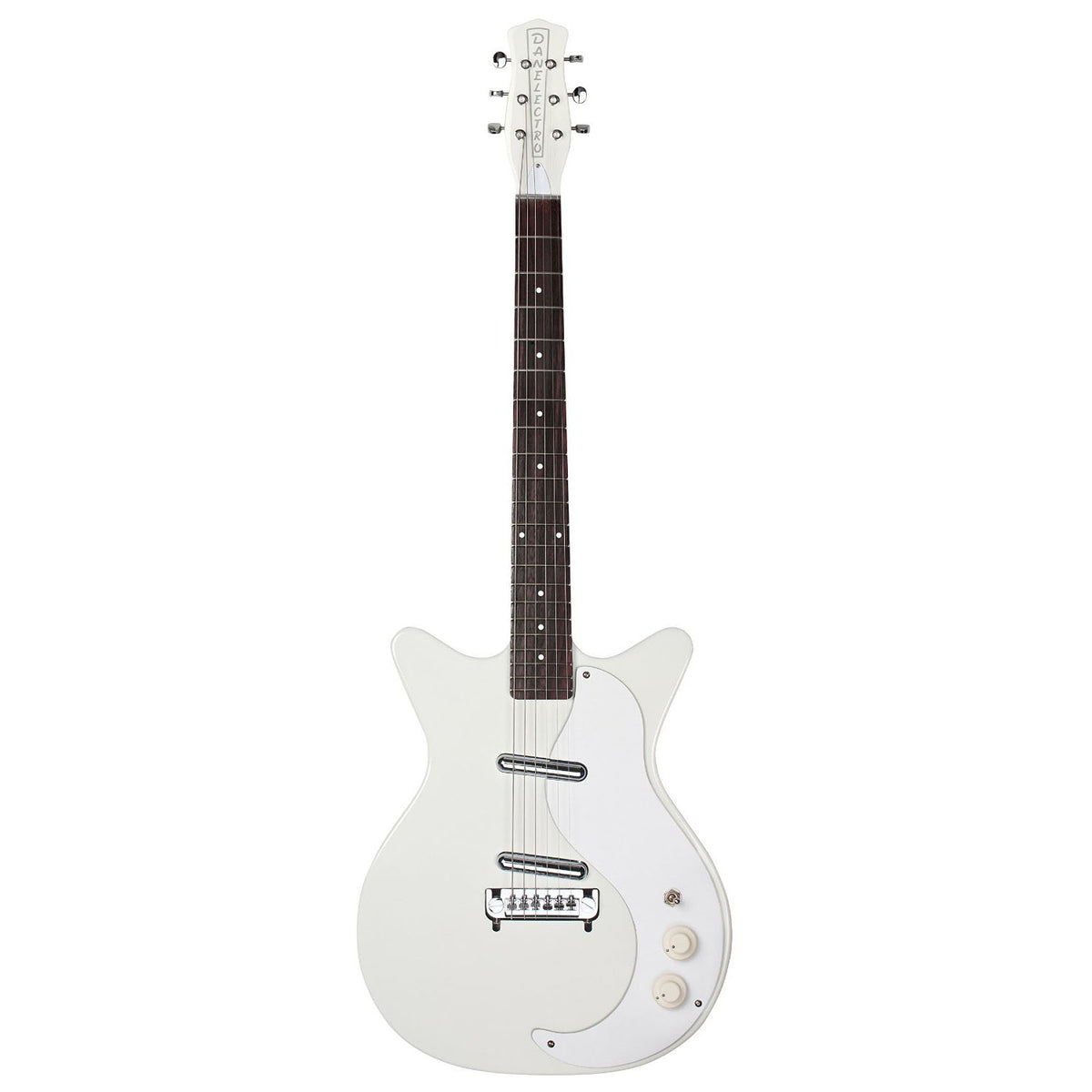 Danelectro '59M NOS Electric Guitar - Outa-Sight White