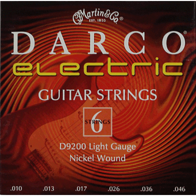 Martin Darco D9200 Electric Guitar Strings Light Gauge