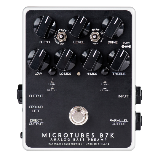 Darkglass Electronics Microtubes B7K V2 Bass Guitar Overdrive Pedal
