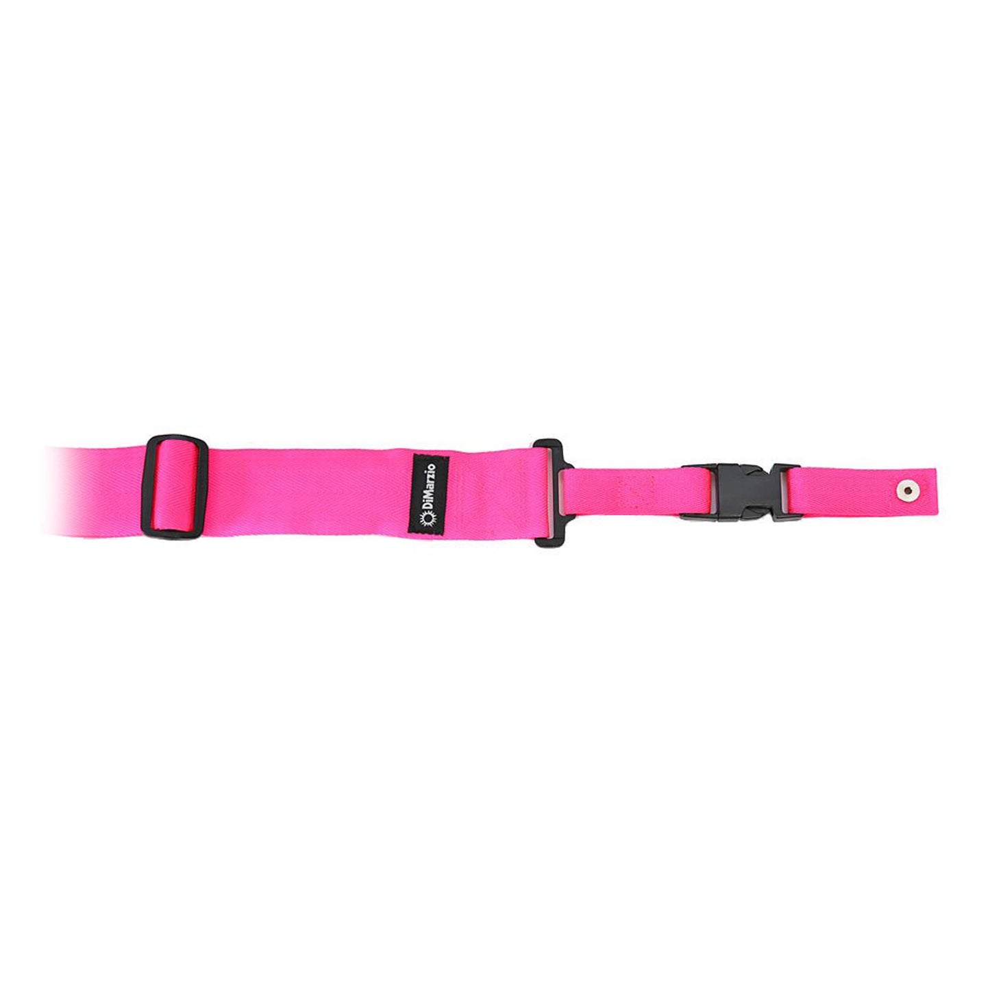 DiMarzio Nylon ClipLock Neon Guitar Strap Pink