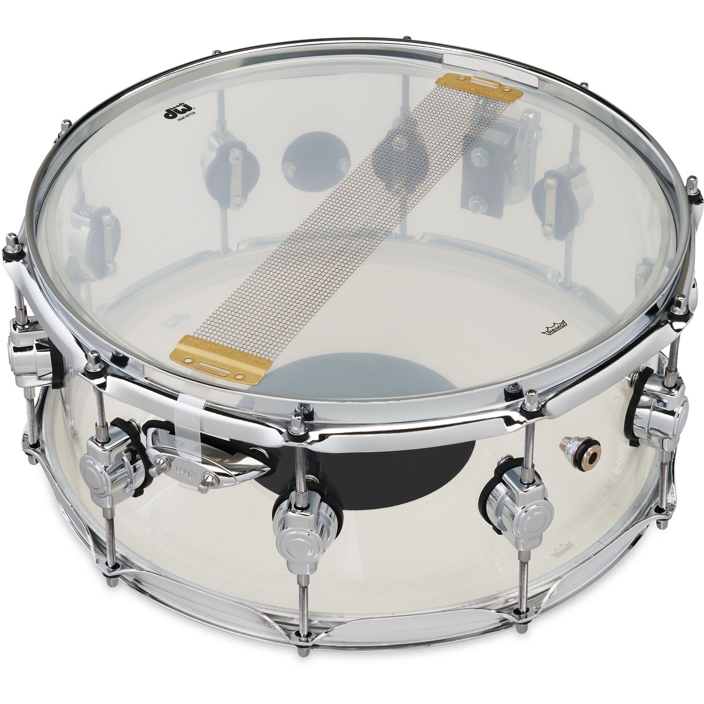 Drum Workshop Design Series 6x14 Snare Drum - Clear Acrylic