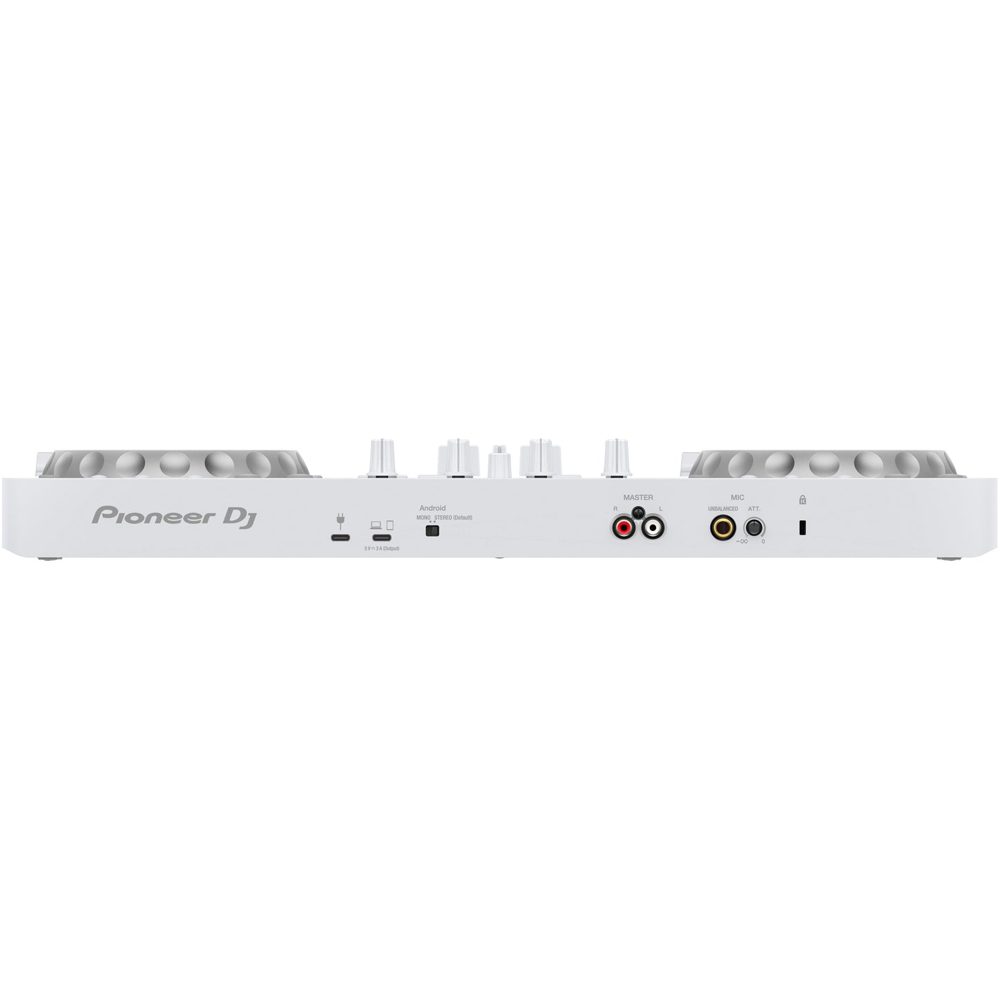 Pioneer 2-Channel DJ controller for Serato & Rekordbox - Limited Edition White