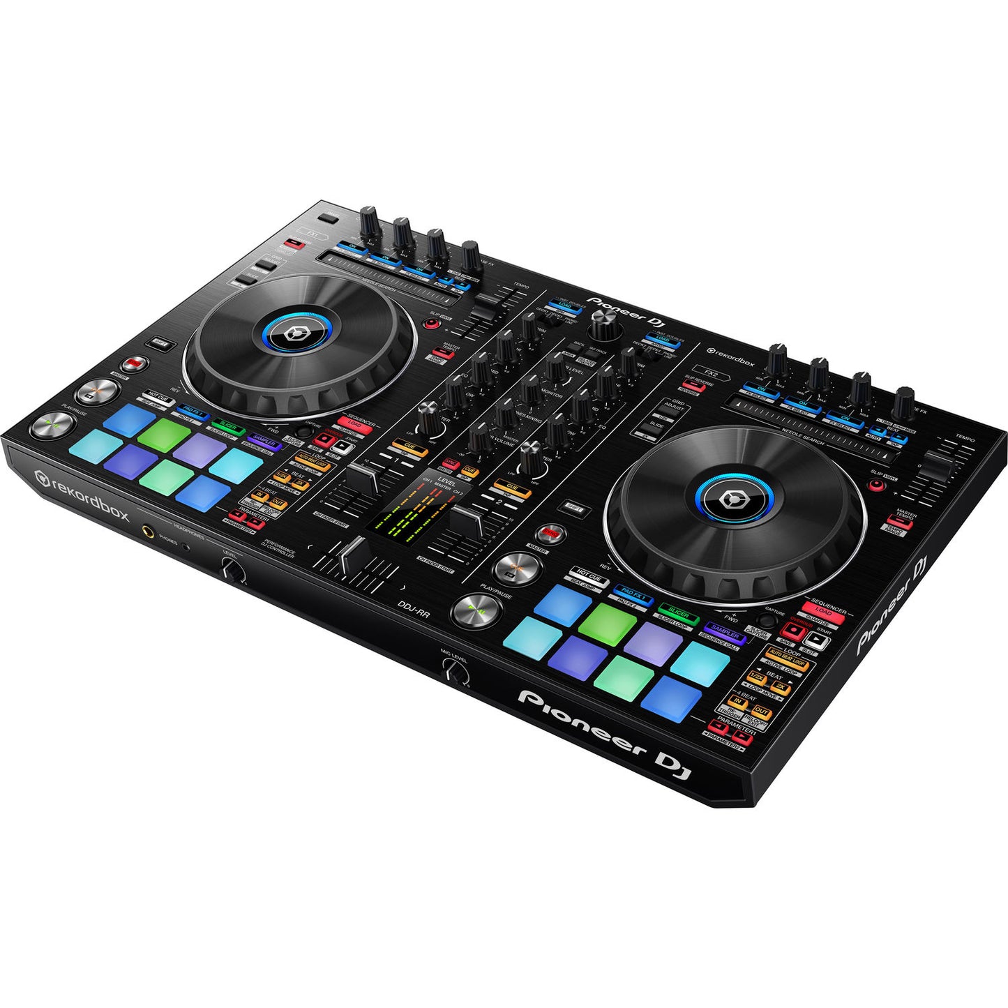 Pioneer DJ DDJ-RR - 2-Channel Rekordbox DJ Controller with Integrated Mixer (DDJ-RR)