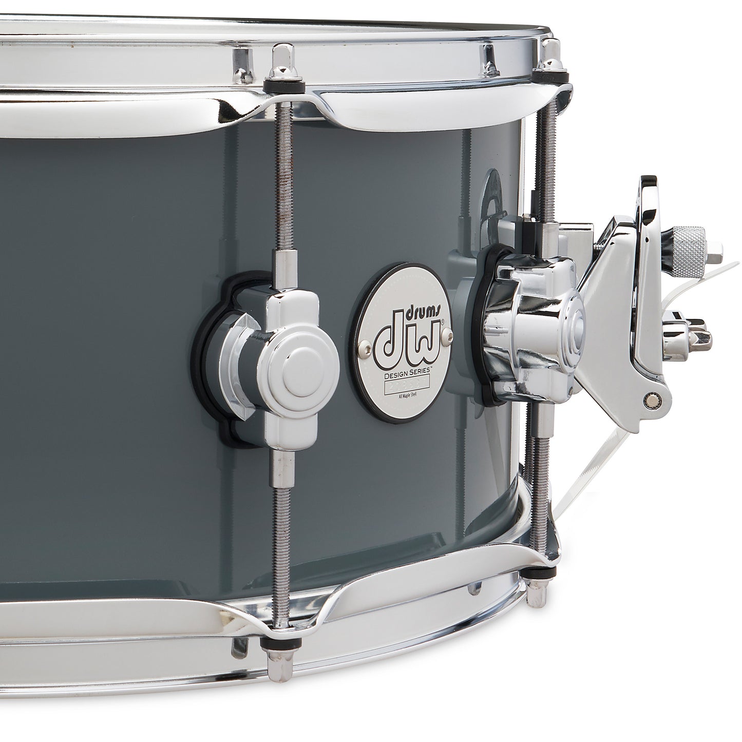 Drum Workshop Design Series 6x14 Snare Drum - Steel Grey