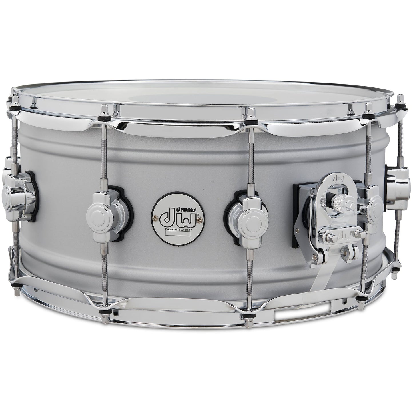 Drum Workshop Design Series 6.5x14 Snare Drum - Matte Aluminum Shell