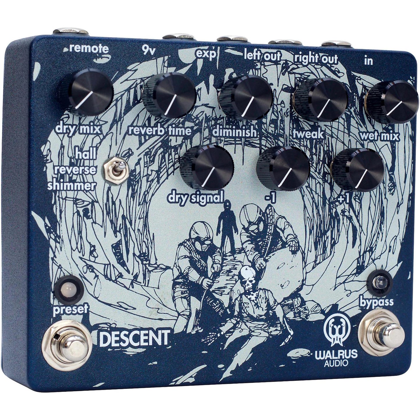 Walrus Audio Descent Boutique Reverb Pedal
