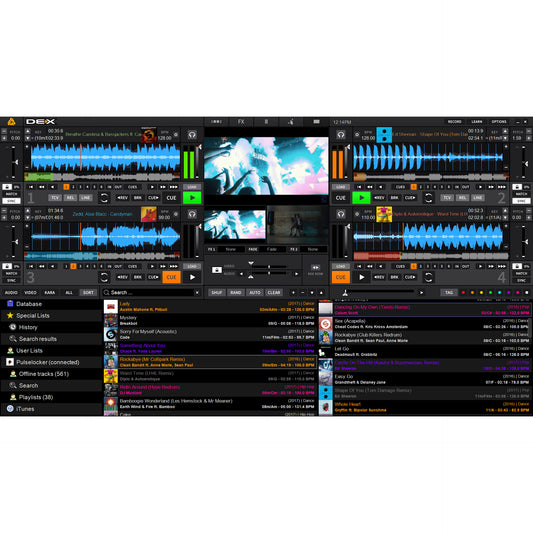 PCDJ Audio DEX 3 DJ Software