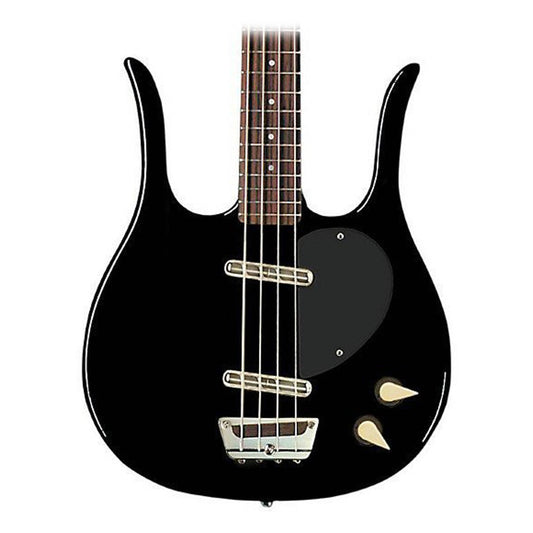 Danelectro Longhorn Electric Bass Guitar (Black)