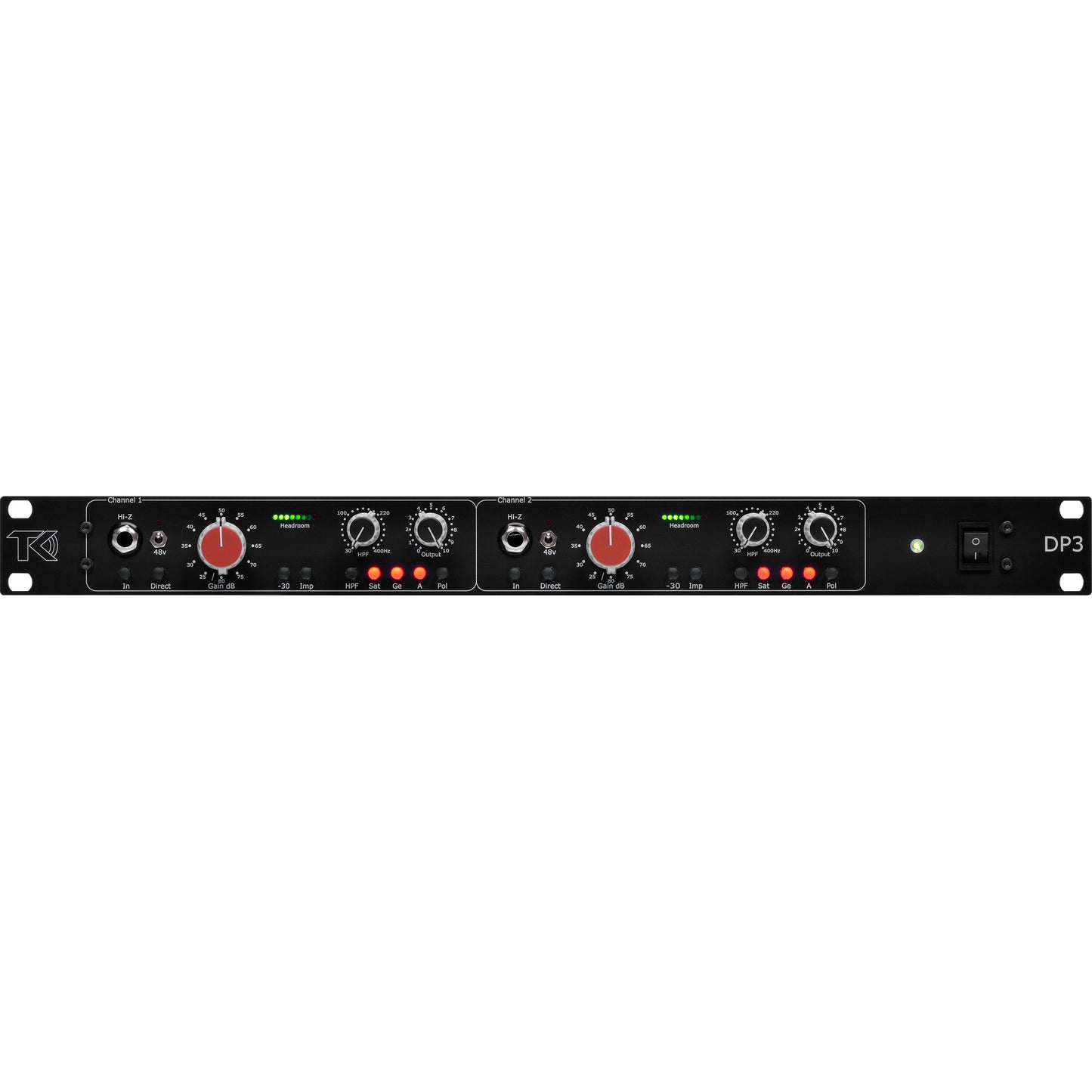 TK Audio DP3 Stereo Microphone Preamp