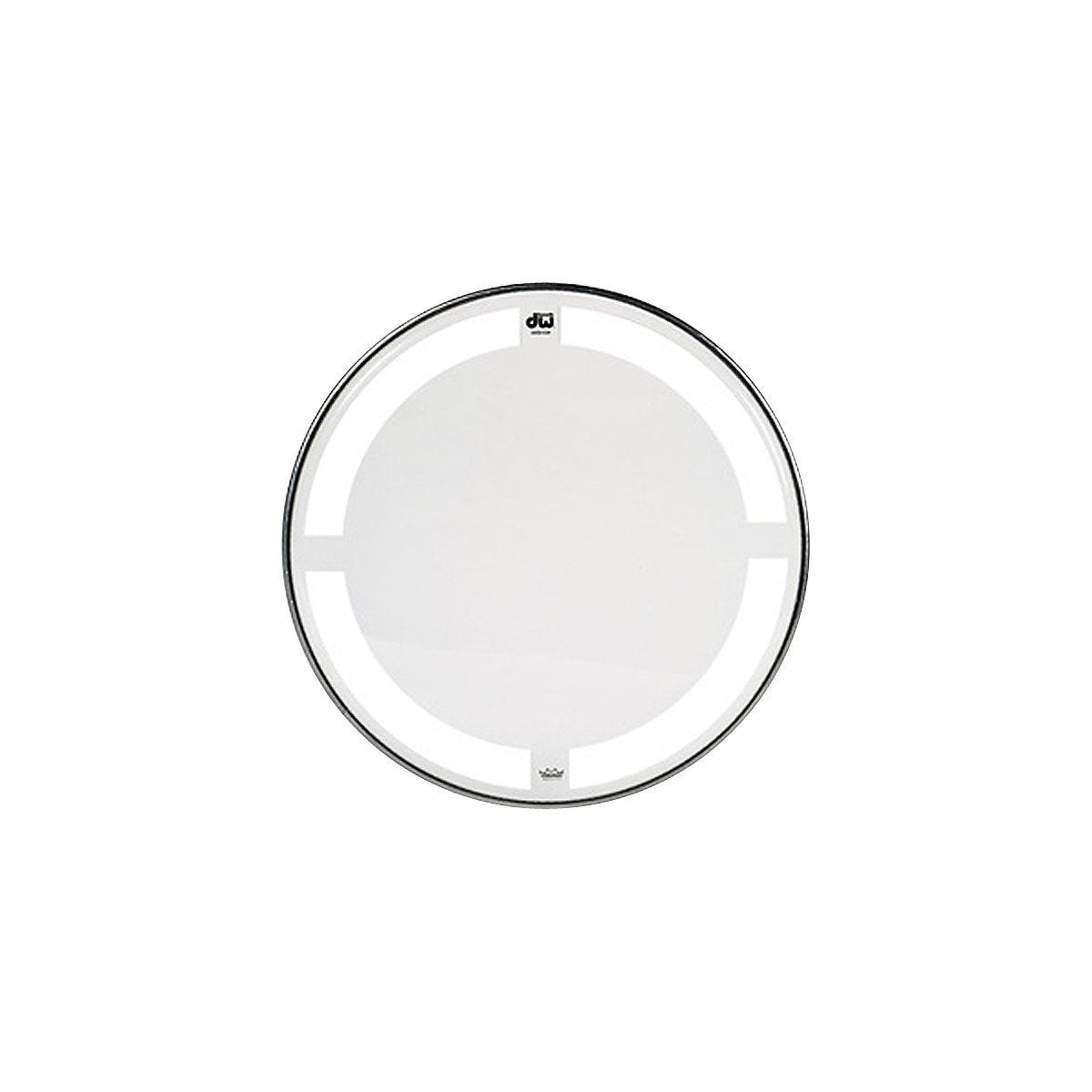 DW 15" Coated Clear Drum Head
