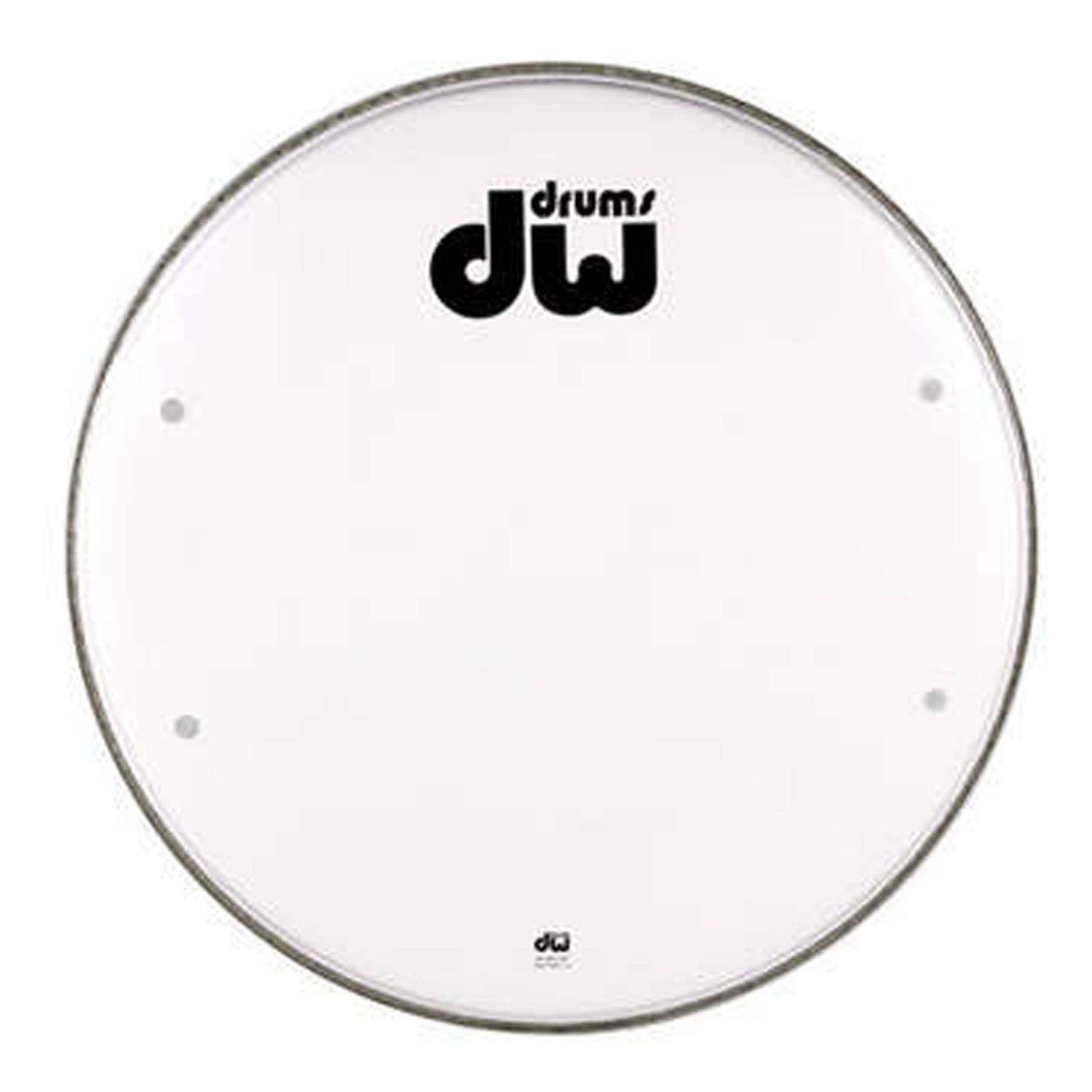 Drum Workshop DRDHSW20 - 20" Smooth White Bass Drum Head (Vented)