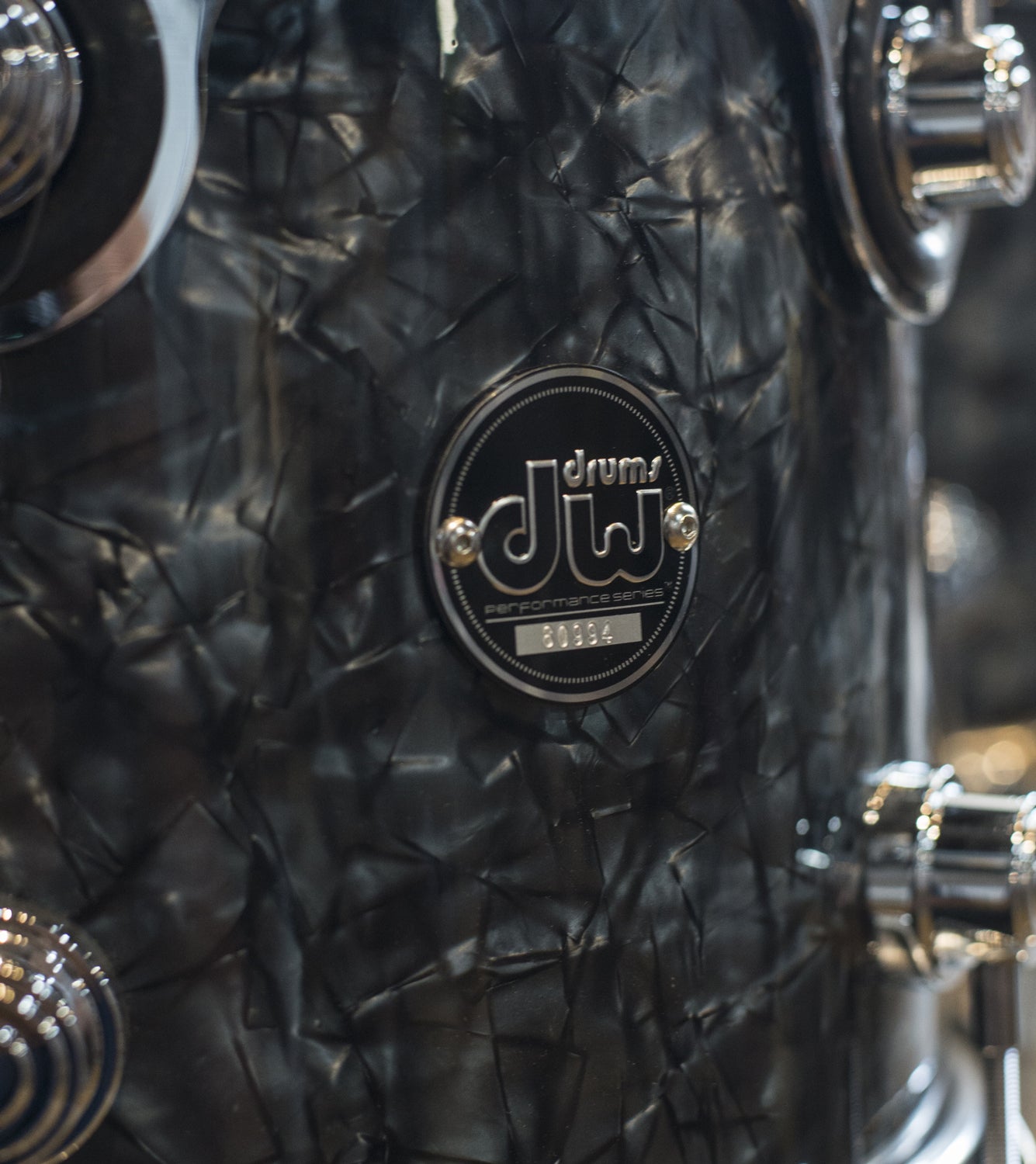 DW Workshop Performance Series Shell Kit in Black Diamond Finish (DRPF224PCBD)