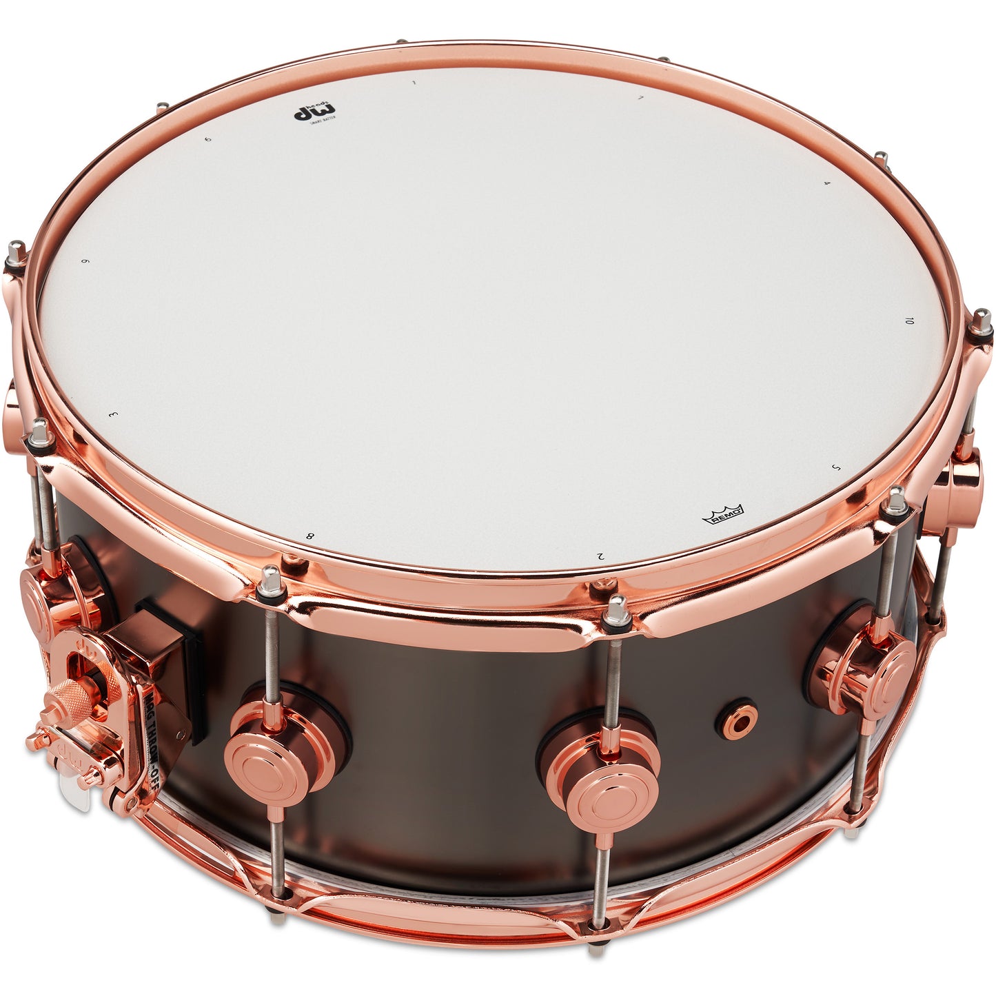 Drum Workshop Collectors Series 6.5x14 Snare Drum -Satin Black Nickel over Brass