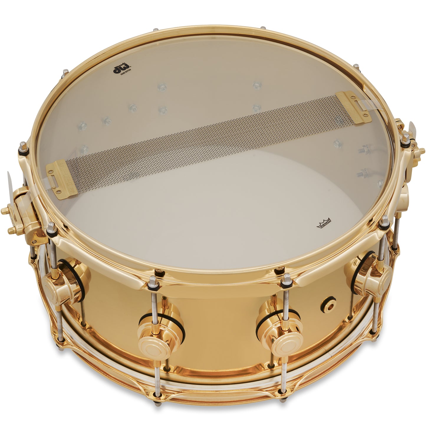 Drum Workshop Collectors Series 6.5x14 Snare Drum - Polished Brass