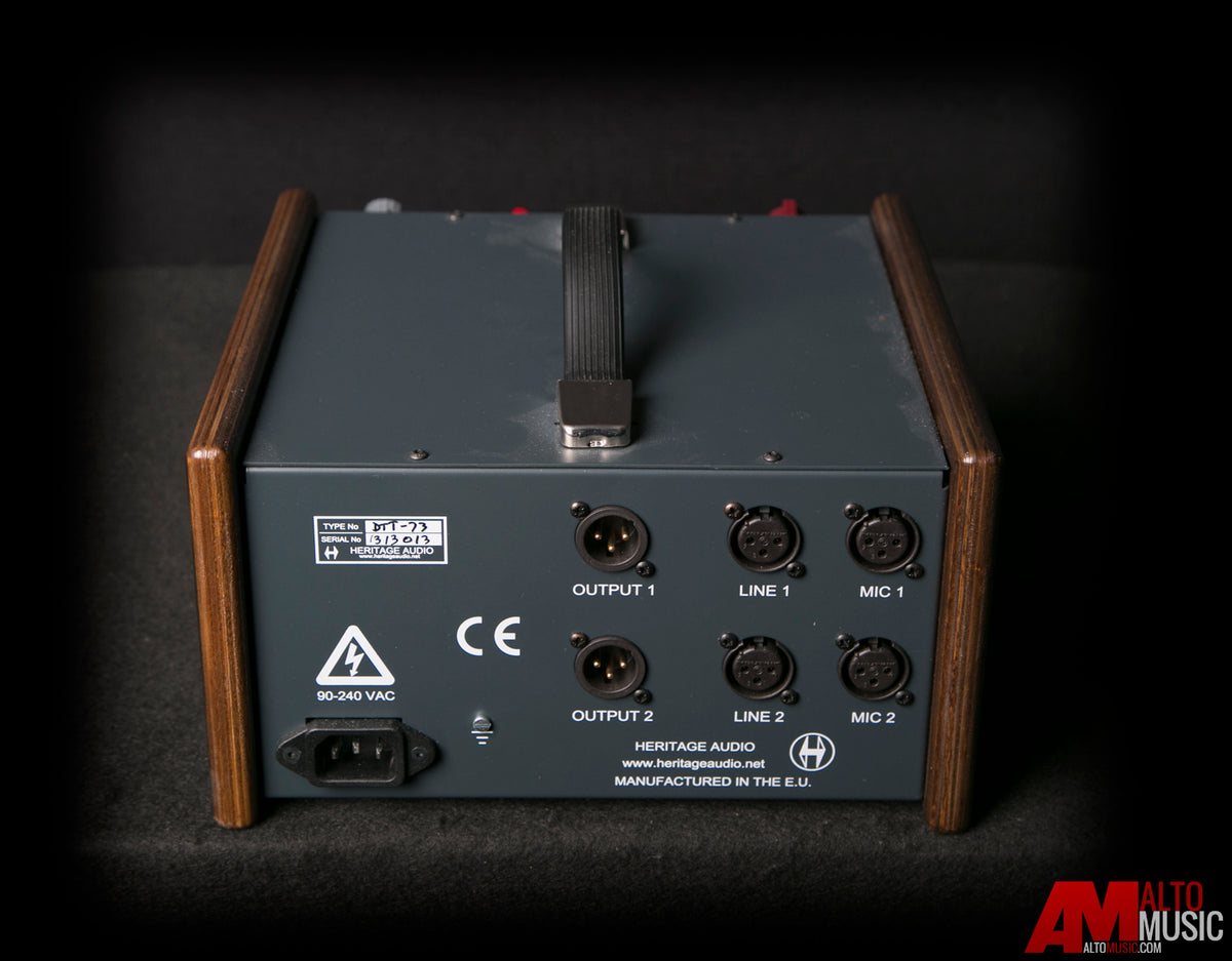 Heritage Audio DTT-73 Dual Tabletop Microphone Preamp