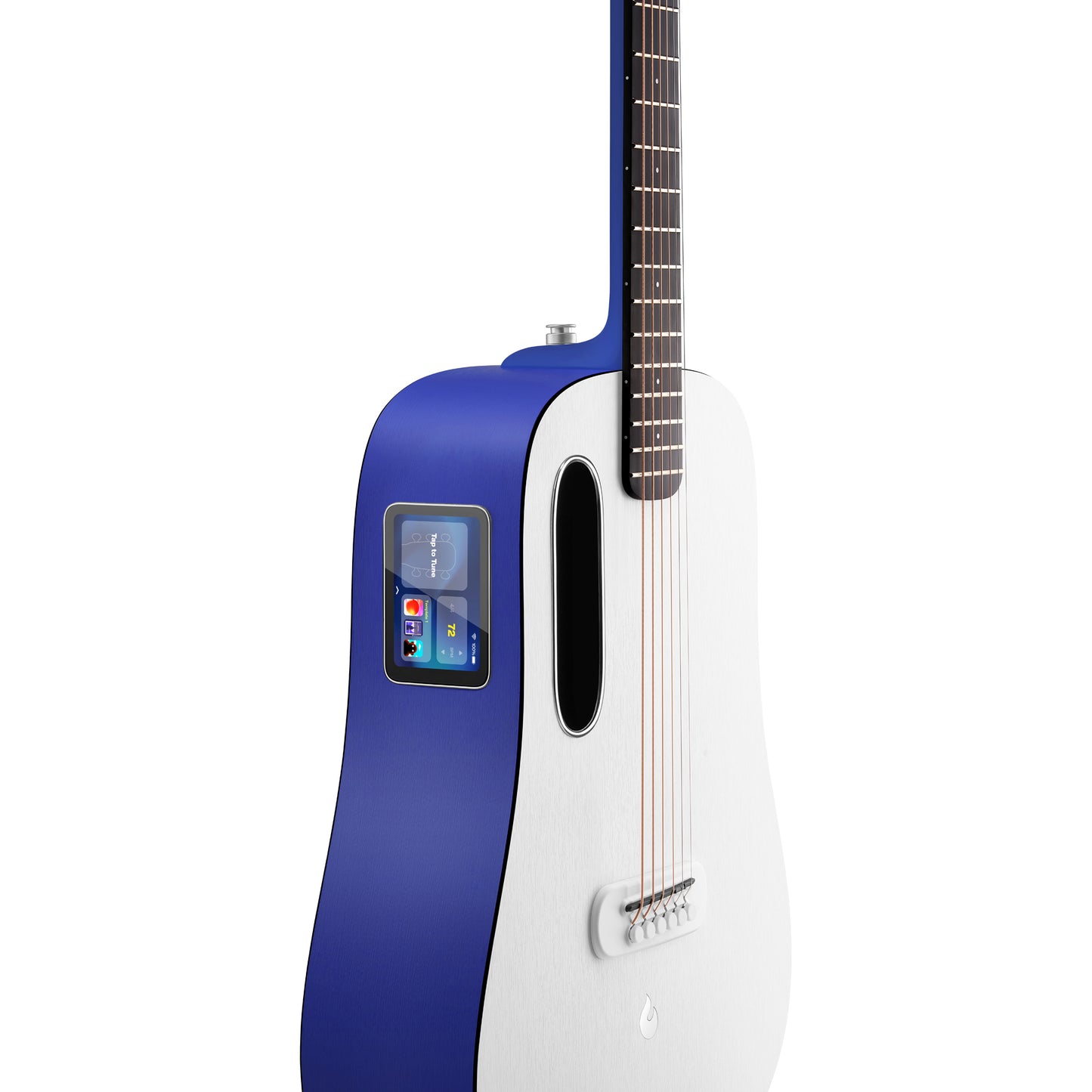 Lava Music ME Play 36” Acoustic Electric Guitar - Deep Blue / Frost White