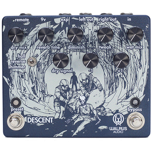 Walrus Audio Descent Reverb/Octave Machine Pedal