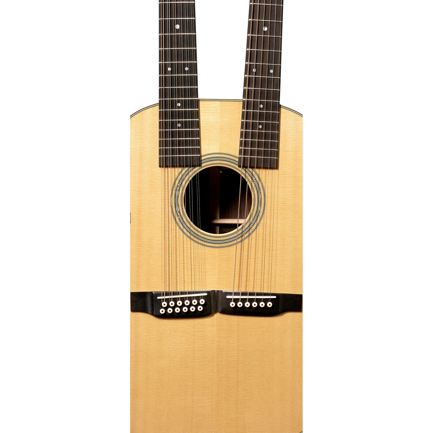 Martin Grand J-28E DN Double Neck Acoustic Electric Guitar - Aging Toner