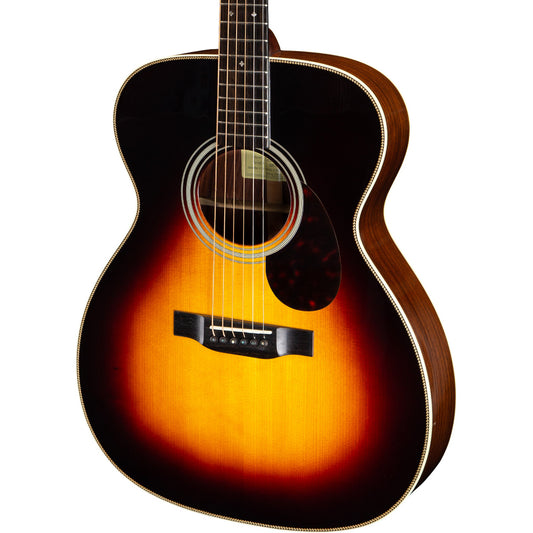 Eastman E20OM Orchestra Model Thermo Cure Acoustic Guitar - Sunburst