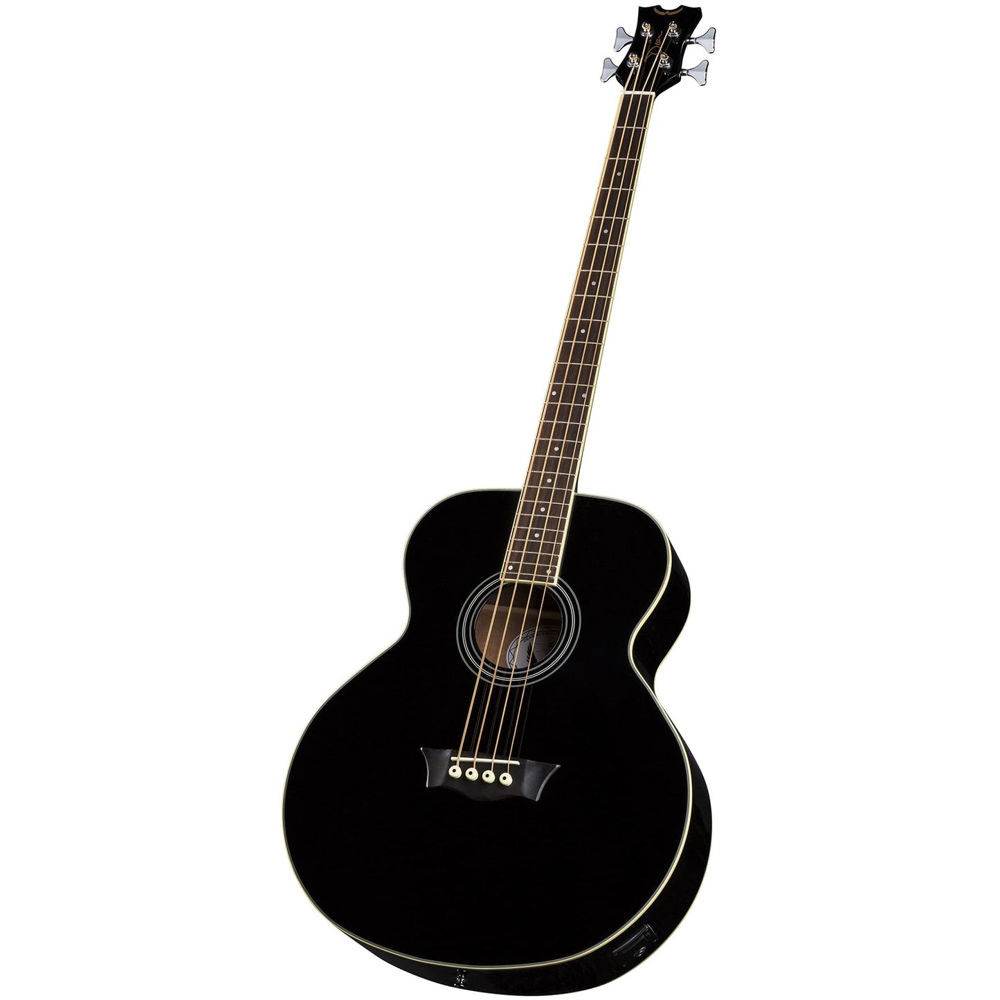 Dean Guitars EAB 4 String Acoustic Electric Bass Guitar in Classic Black