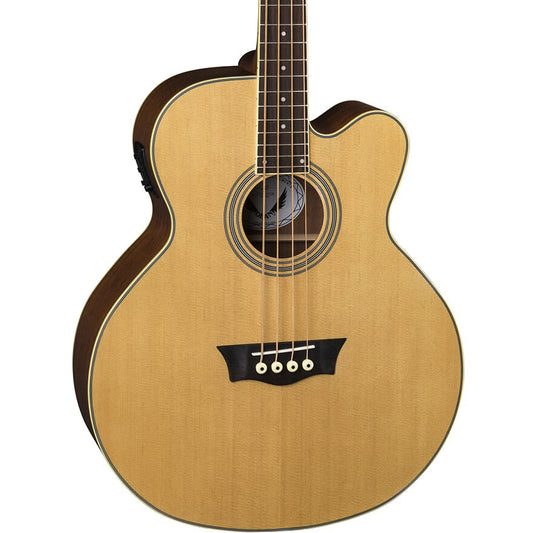Dean EABC Cutaway Acoustic/Elec Bass Guitar in Satin Natural