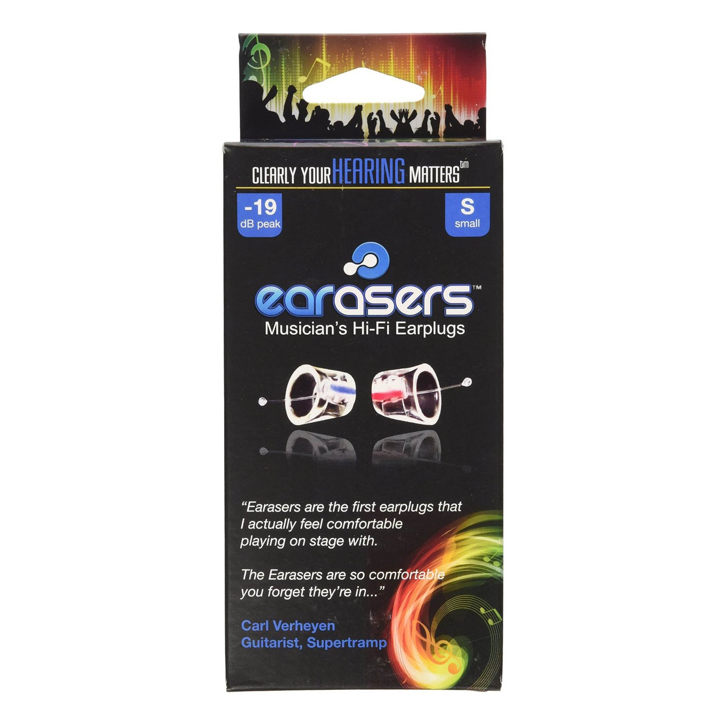 Earasers Musicians Plugs Small