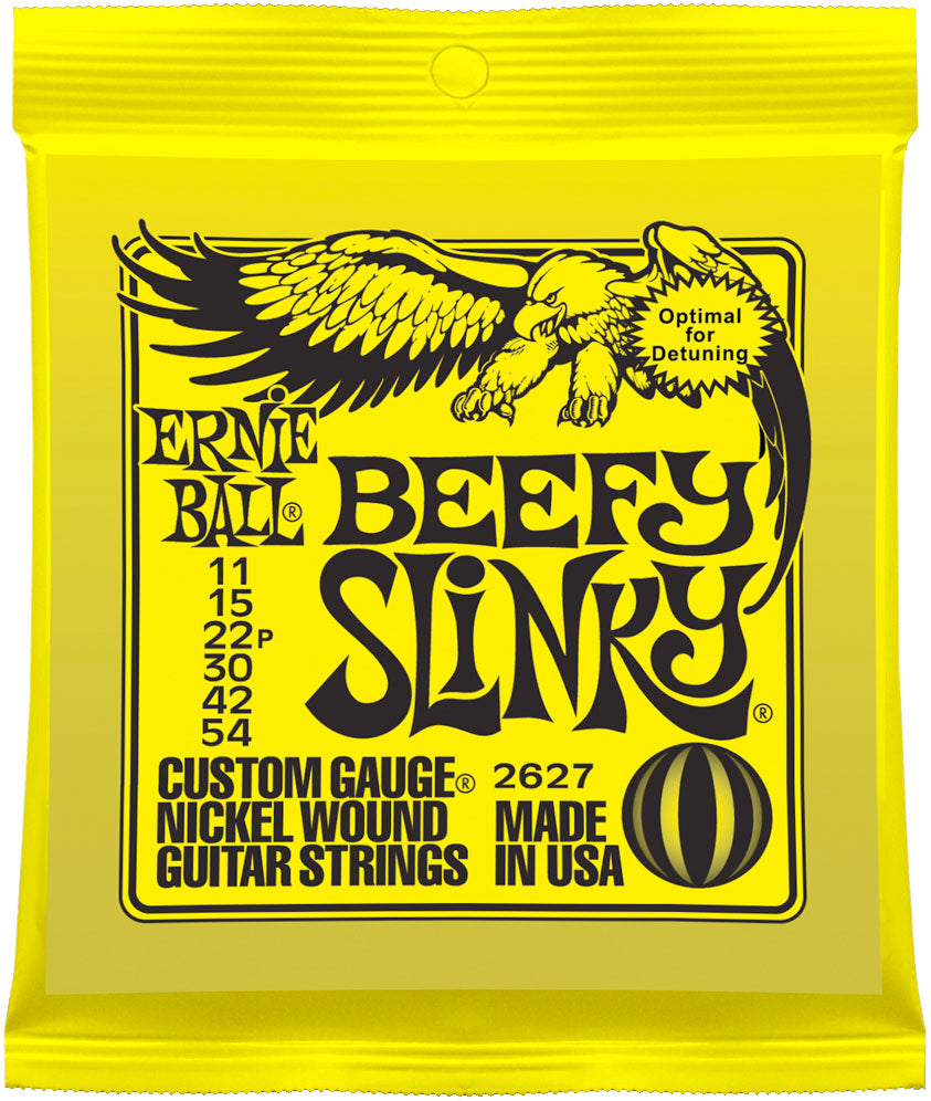 Ernie Ball 2627 Beefy Slinky Nickel Wound Electric Guitar Strings